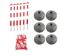 Laser 6701 Set of 6 Posts & Bases with Chain