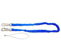 Laser 6876 Safety Tool Lanyard - 2 x Zinc Alloy Hooks & 4mm Wire