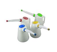 Laser 7010 Oil Measuring Jug Set 5L 4pc, Bleu,rouge,vert