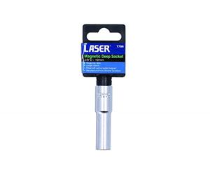 Laser 7786 Magnetic Deep Socket 3/8"D 10mm