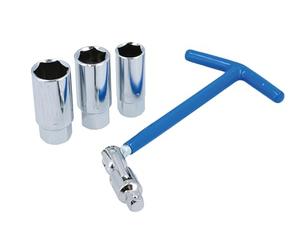 Laser 8373 T-Handle Spark Plug Socket Set 3/8" D 4pc