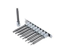 Laser 8482 Long Series Torx Plus® Socket Bit Set 3/8 "D 9pc