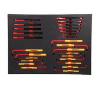Laser 8487 Insulated Wrenches in Foam Inlay