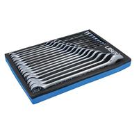 Laser 8717 Metric Combination Spanner Set 25pc