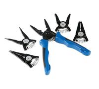 Laser 9199 Interchangeable Circlip Plier & Crimper Set 5-in-1