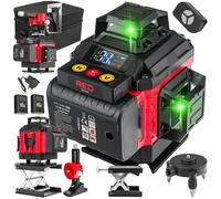Laser À Croix Powermat Niveau Laser Vert RTPLK0036 4D 360
