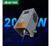 Laser arbre 20W Module Laser de puissance optique avec buse d'assistance à l'air tête Laser à Diode pour Machine de découpe de gravure CNC outils de bricolage LT-K20-Pro-EU