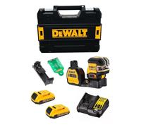 Laser Autonivelant DeWALT DCE088NG18D1T (2 x 2,0 Ah + DCB107 + TSTAK II)
