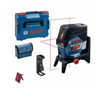 Bosch GCL 2-50 C SOLO 12 V Li-Ion Batterie Laser À Croix/point Dans Un Coffret L-Boxx - Rouge - 20 M