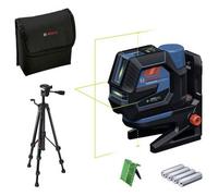 Laser combiné BOSCH Professional GCL 12V-50-22 CG - 2 lignes et 2 points verts - Trépied BT 150 et 4 piles AA