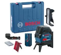 Laser combiné BOSCH Professional GCL 2-50 - 2 lignes et 2 points rouges - Cellule LR 6 support RM 1 coffret