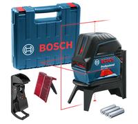 Laser combiné GCL 2-15 + 3 piles 1,5 V + coffret BOSCH 0601066E02