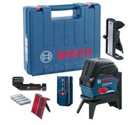 LASER COMBINÉ GCL 2-50 + support RM1 + support BM 3 + cellule de réception laser LR6 + 3x piles 1,5 V LR6 (AA)