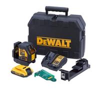 Laser croisé DeWALT avec faisceau vert, batterie 2Ah DCLE34021D1
