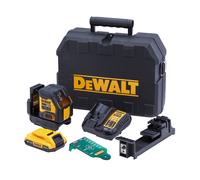 DeWalt Laser en croix compact DCLE34021D1-QW 18V faisceau vert Batterie 2,0 Ah