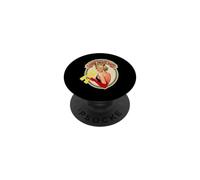 Laser Death Ray Retro Pin-Up Woman Années 60 PopSockets PopGrip Adhésif