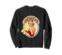 Laser Death Ray Retro Pin-Up Woman Années 60 Sweatshirt