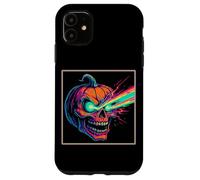 Laser Eye Citrouille Crâne Horreur Jack O'Lantern Coque pour iPhone 11