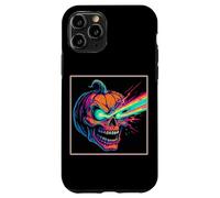 Laser Eye Citrouille Crâne Horreur Jack O'Lantern Coque pour iPhone 11 Pro