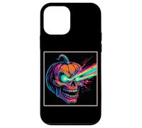 Laser Eye Citrouille Crâne Horreur Jack O'Lantern Coque pour iPhone 12 Mini
