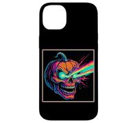 Laser Eye Citrouille Crâne Horreur Jack O'Lantern Coque pour iPhone 14 Plus