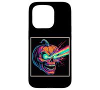 Laser Eye Citrouille Crâne Horreur Jack O'Lantern Coque pour iPhone 15 Pro