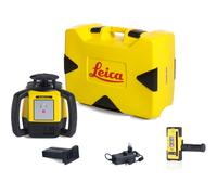Laser LEICA Rugby 610 coffret avec batterie Li-ion et cellule de réception Rod Eye 120 6011149