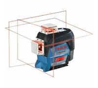 Laser lignes - BOSCH - GLL 3-80 C - 3 lignes 360° - Batterie 12V - Précision 0,2 mm