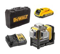Laser lignes 3 croix 360° à faisceaux verts 12V DEWALT DCE089D1G