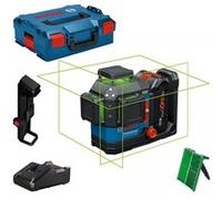 Laser lignes 3 plans GLL 18V-120-33 CG Professional avec cible laser dans L-BOXX 136 + 1 Batterie + 1 Chargeur - BOSCH - 601065100 G