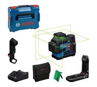 Laser Lignes Bosch Professional GLL 12V-100-33 CG + pince DK 20 + Batterie GBA 12V 4.0Ah