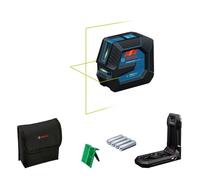 Laser lignes - BOSCH PROFESSIONAL - GLL 20-22 G - Laser vert - Alimentation Dual Power - Précision ± 0,3 mm/m