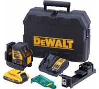 Laser lignes croisées Compact DCLE34021D1, longueur de travail 55m IP54 Cl.2 avec batterie 2Ah