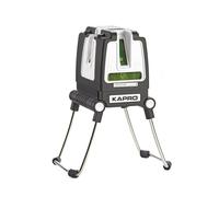 Laser lignes croisées Kapro 873GS vert, set avec pied professionnel télescopique de 3 m