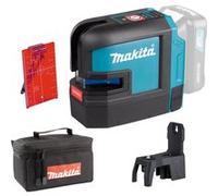 Makita Laser croix SK106DZ 12V CXT rouge 25 m sans batterie ni chargeur en sacoche