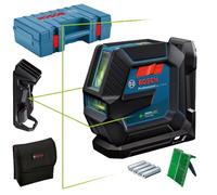 Laser lignes et points vert GLL 2-15 G + support LB 10 + pince DK 10 0601063W02 - Bosch