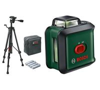 Laser lignes UniversalLevel 360 de Bosch avec trépied premium (laser lignes vertical et horizontal avec laser à 360° pour un alignement dans toute la pièce)