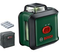 Laser lignes UniversalLevel 360 de Bosch (laser lignes vertical et horizontal avec laser à 360° pour un alignement dans toute la pièce)