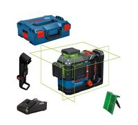 Laser lignes vert 360° Pile/batterie GLL 18V-120-33 CG + 1 batterie ProCore 18V 4 Ah + Chargeur GAL 18V-40 BOSCH