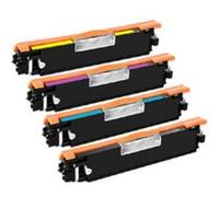 LASER - LOT de 4 toners CE310A à CE313A compatible HP 126A Pack G