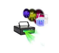 Laser LZR60G + Derby 6 Couleurs Jeux de lumière puissant