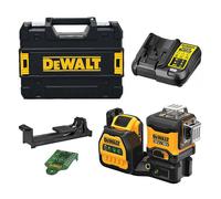 Laser multi-lignes - DEWALT - DCE089D1G18 - 3 x 360° - 12V/18V - Batterie 2Ah incluse