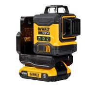 Laser multilignes DEWALT vert 3x360° 18V 2Ah - DCLE34031D1-QW