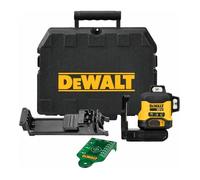 Laser multilignes DEWALT vert 3x360° 18V - Sans batterie ni chargeur - DCLE34031N-XJ