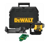 Laser multilignes DEWALT vert 3x360° 18V - Sans batterie ni chargeur - DCLE34031N-XJ