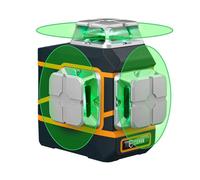 Laser Niveau - CIGMAN - CM-801 - 3x360° - Vert - Rechargeable USB - IP54