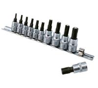Laser Outils Magnétique Torx Embout Étoile Set 11pc T10 À T60 0.6cm Et 1cmD 8898
