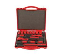 Laser Outils Métrique Isolé Prise Set 1cmD 16pc Inc Mèche Hexagonal Prises 6148