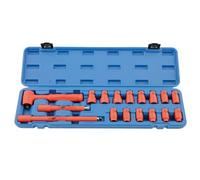 Coffret de douilles isolées - 3/8" - 6 à 19mm - véhicules hybrides et électriques