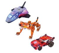 Laser Pegs LAX0100A Jouet de Construction 4 en 1 Multi Modèles Briques LED Styles Sélection Aléatoire Multicolore